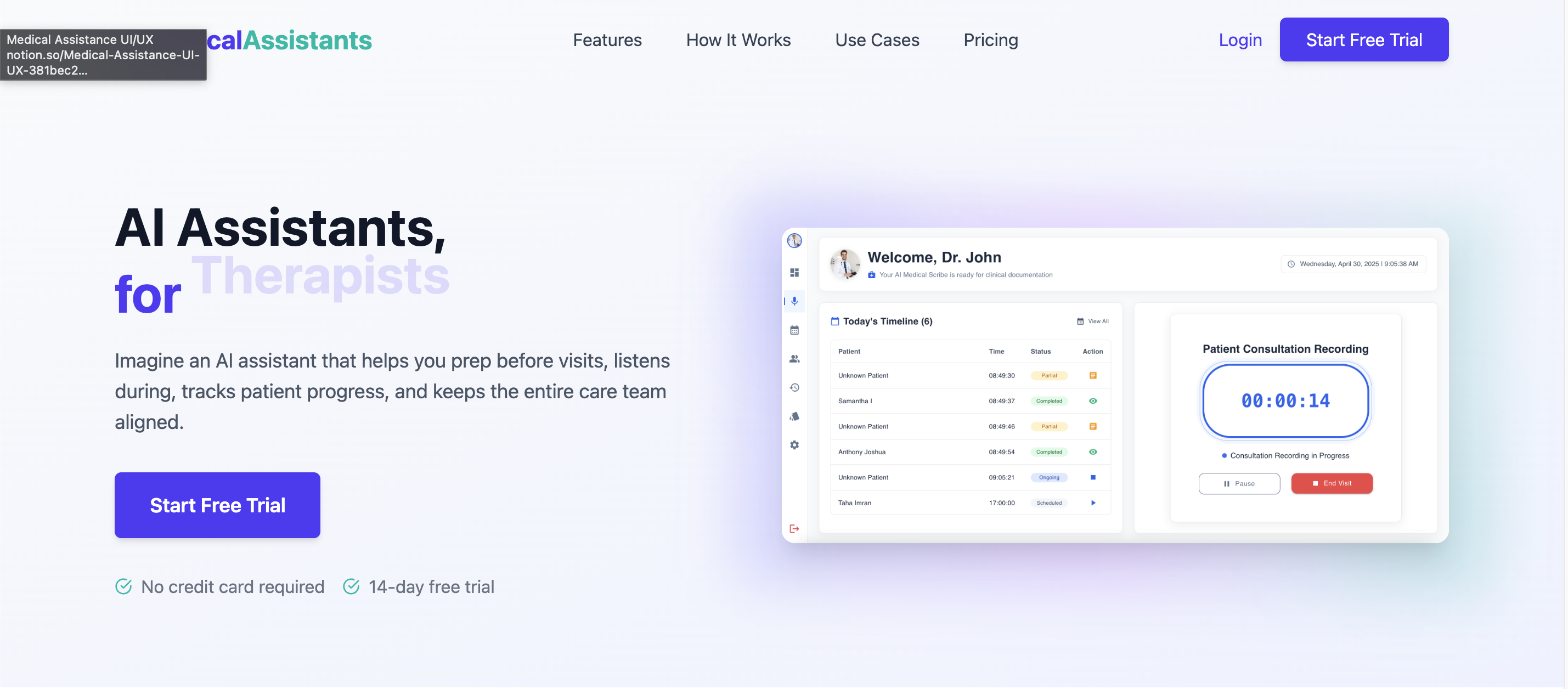 AI Medical Assistants